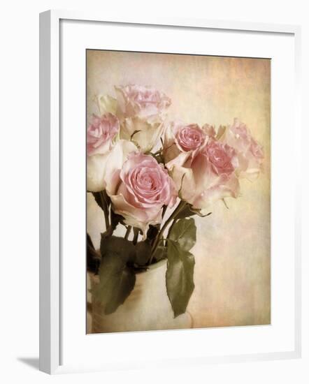 Pastel Roses-Jessica Jenney-Framed Giclee Print