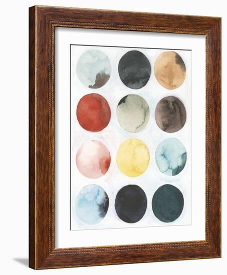 Pastel Satellite II-Grace Popp-Framed Art Print