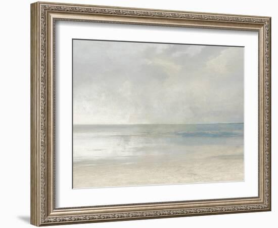 Pastel Seascape III-Christy McKee-Framed Art Print