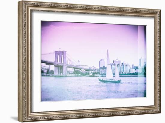 Pastel Series - New York City-Philippe Hugonnard-Framed Photographic Print