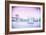 Pastel Series - New York City-Philippe Hugonnard-Framed Photographic Print