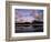 Pastel Shades of Dusk Over Mt. Rundle and Vermilion Lake, Banff National Park, Alberta, Canada-Mark Newman-Framed Photographic Print