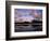 Pastel Shades of Dusk Over Mt. Rundle and Vermilion Lake, Banff National Park, Alberta, Canada-Mark Newman-Framed Photographic Print