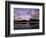 Pastel Shades of Dusk Over Mt. Rundle and Vermilion Lake, Banff National Park, Alberta, Canada-Mark Newman-Framed Photographic Print