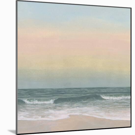 Pastel Shoreline View IV-Michael Willett-Mounted Art Print