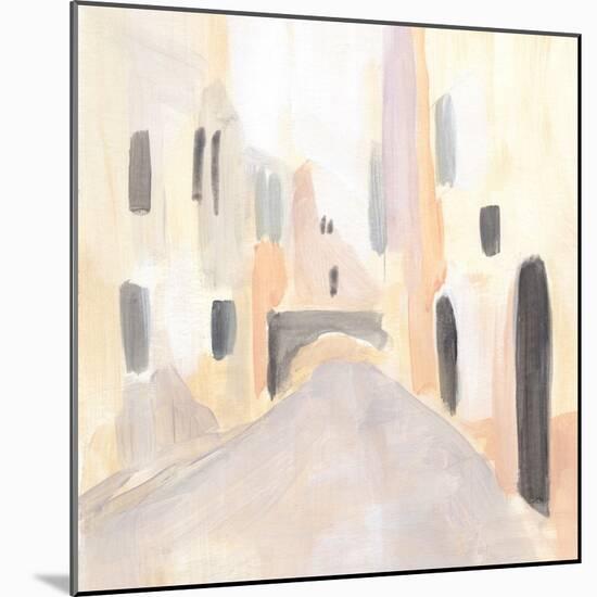 Pastel Streets I-Annie Warren-Mounted Art Print