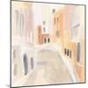 Pastel Streets II-Annie Warren-Mounted Art Print