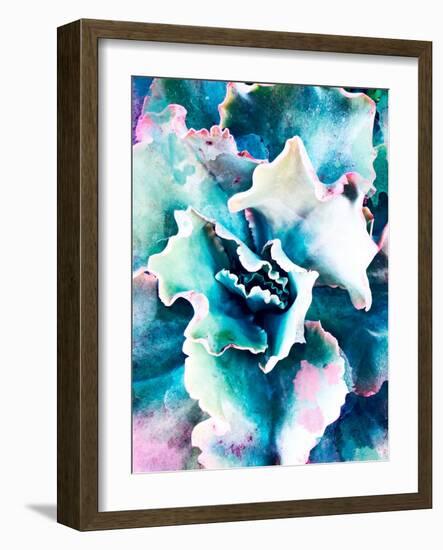 Pastel Succulent Beauty I-Irena Orlov-Framed Photographic Print