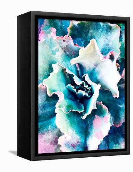 Pastel Succulent Beauty I-Irena Orlov-Framed Premier Image Canvas