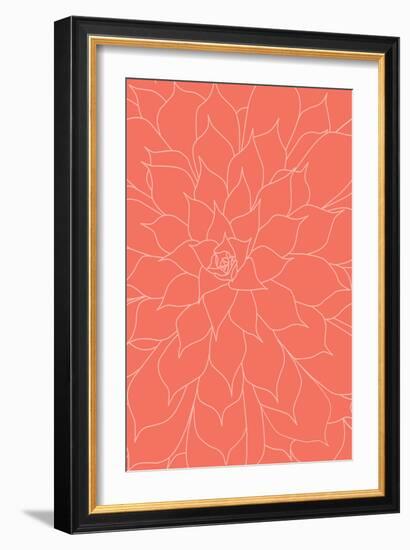 Pastel Succulents 13-Urban Epiphany-Framed Art Print