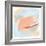 Pastel Swipe II-June Vess-Framed Premium Giclee Print