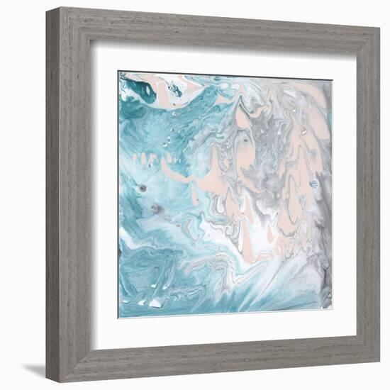 Pastel Swirl I-J. Holland-Framed Art Print