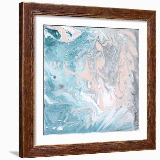 Pastel Swirl I-J. Holland-Framed Art Print