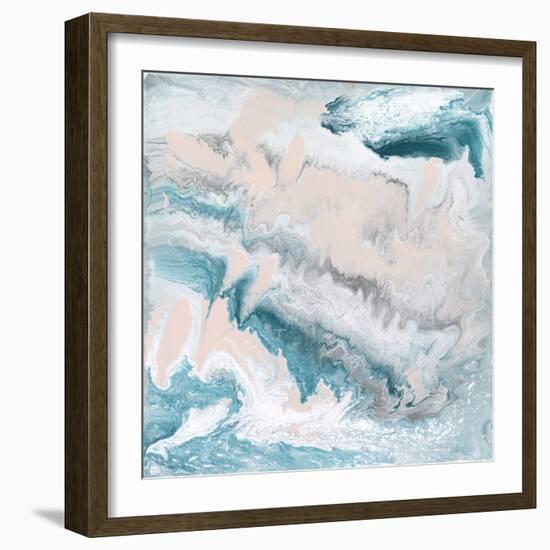 Pastel Swirl II-J. Holland-Framed Art Print