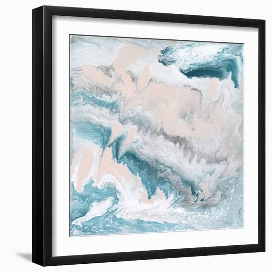 Pastel Swirl II-J. Holland-Framed Art Print