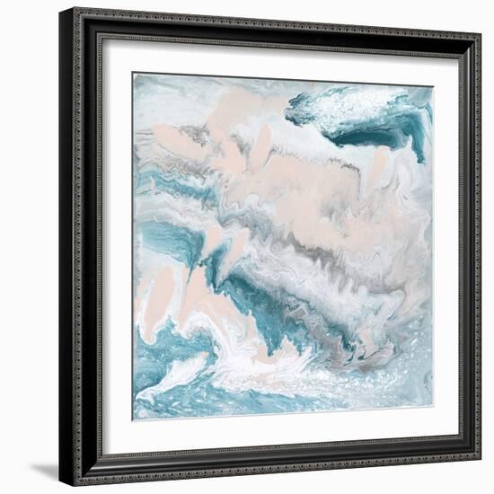 Pastel Swirl II-J. Holland-Framed Art Print