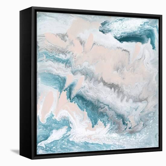 Pastel Swirl II-J. Holland-Framed Stretched Canvas