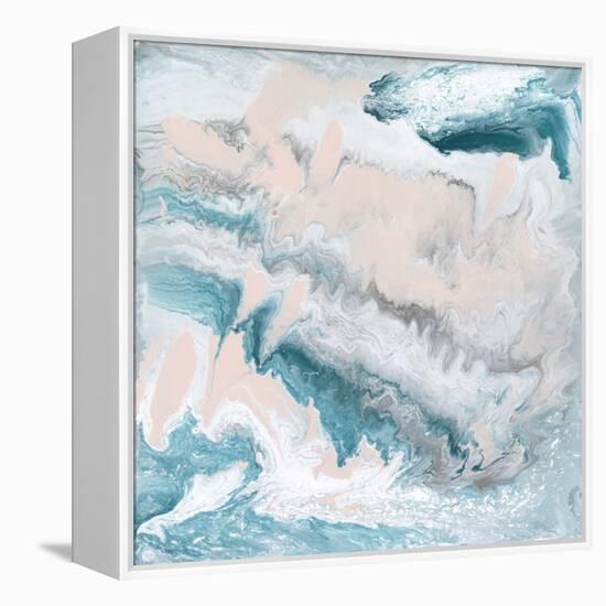 Pastel Swirl II-J. Holland-Framed Stretched Canvas