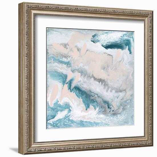 Pastel Swirl II-J. Holland-Framed Art Print