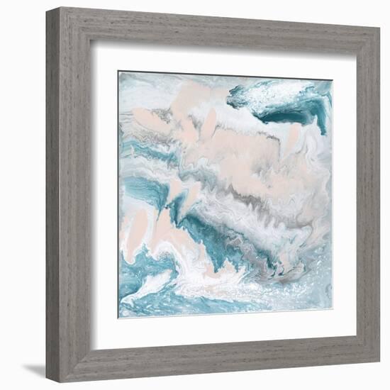 Pastel Swirl II-J. Holland-Framed Art Print