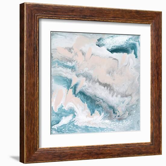 Pastel Swirl II-J. Holland-Framed Art Print