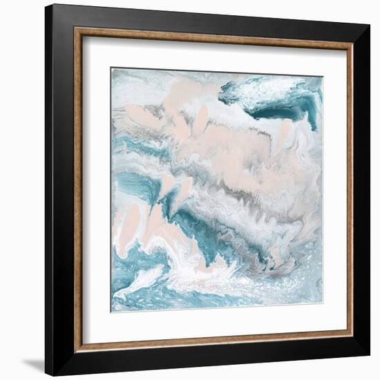 Pastel Swirl II-J. Holland-Framed Art Print