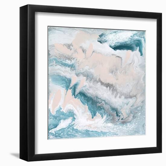 Pastel Swirl II-J. Holland-Framed Art Print