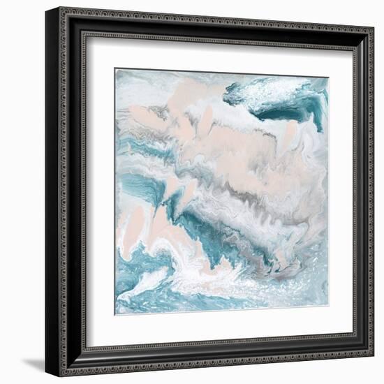 Pastel Swirl II-J. Holland-Framed Art Print