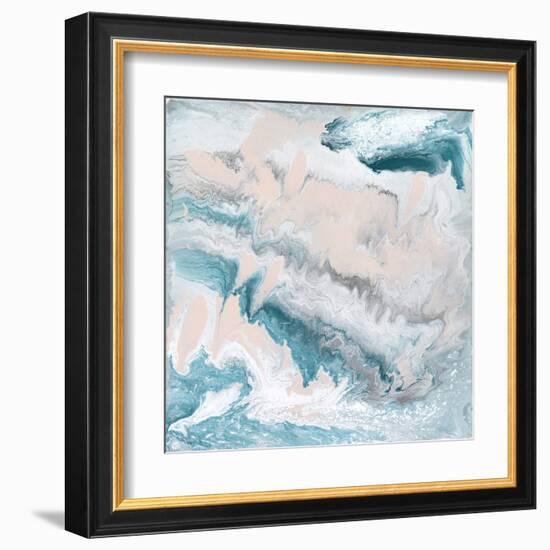 Pastel Swirl II-J. Holland-Framed Art Print