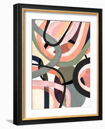 Pastel Tangle I-Nikki Galapon-Framed Art Print