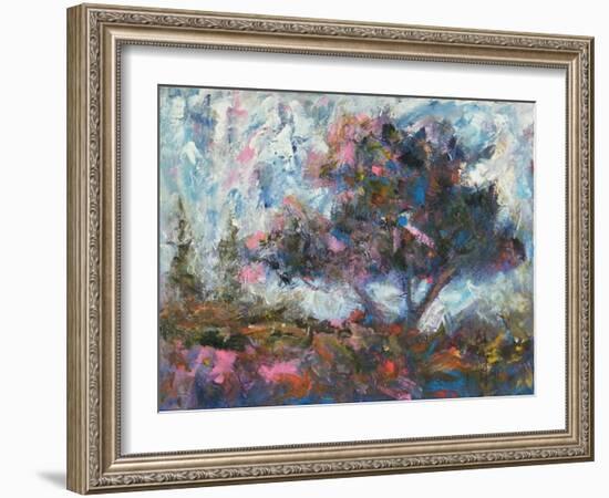 Pastel Tree II-Joseph Marshal Foster-Framed Art Print