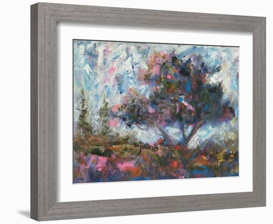 Pastel Tree II-Joseph Marshal Foster-Framed Art Print