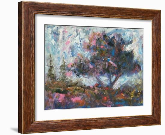 Pastel Tree II-Joseph Marshal Foster-Framed Art Print