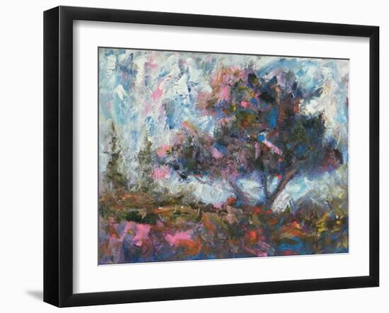 Pastel Tree II-Joseph Marshal Foster-Framed Art Print
