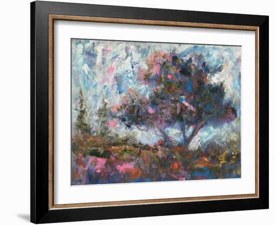 Pastel Tree II-Joseph Marshal Foster-Framed Art Print