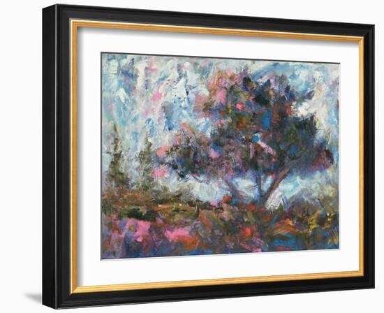 Pastel Tree II-Joseph Marshal Foster-Framed Art Print