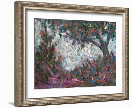 Pastel Tree III-Joseph Marshal Foster-Framed Art Print