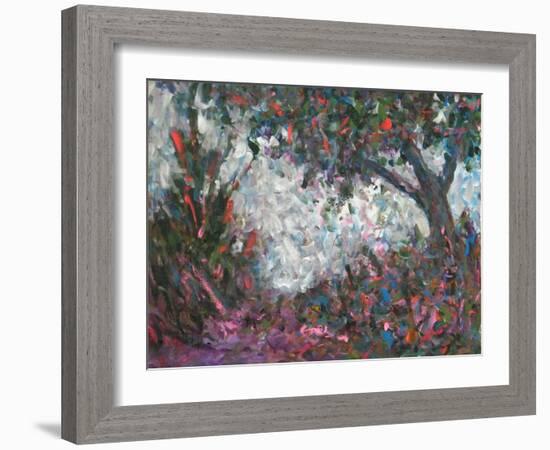 Pastel Tree III-Joseph Marshal Foster-Framed Art Print