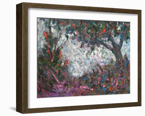 Pastel Tree III-Joseph Marshal Foster-Framed Art Print