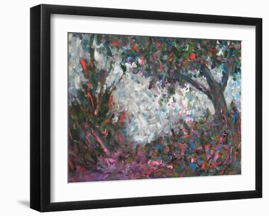 Pastel Tree III-Joseph Marshal Foster-Framed Art Print