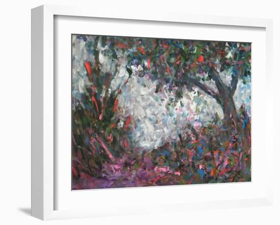 Pastel Tree III-Joseph Marshal Foster-Framed Art Print