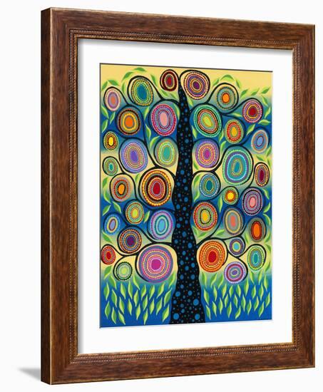 Pastel Tree of Life-Kerri Ambrosino-Framed Giclee Print