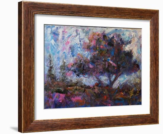 Pastel Tree-Joseph Marshal Foster-Framed Art Print