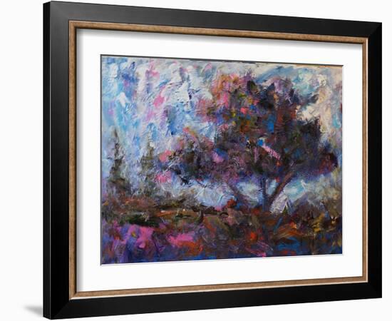 Pastel Tree-Joseph Marshal Foster-Framed Art Print