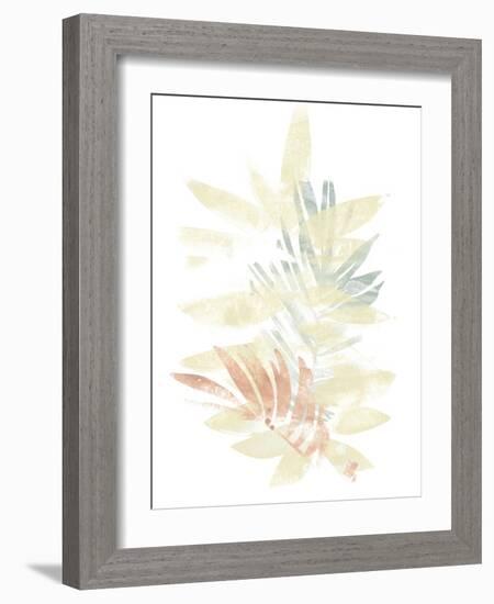 Pastel Tropics II-June Vess-Framed Art Print