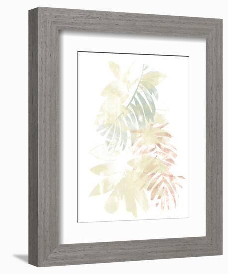 Pastel Tropics III-June Vess-Framed Art Print
