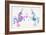 Pastel Unicorns-Cat Coquillette-Framed Giclee Print