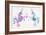 Pastel Unicorns-Cat Coquillette-Framed Premium Giclee Print