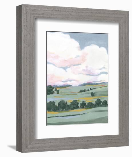 Pastel View II-Victoria Borges-Framed Art Print