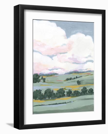 Pastel View II-Victoria Borges-Framed Art Print